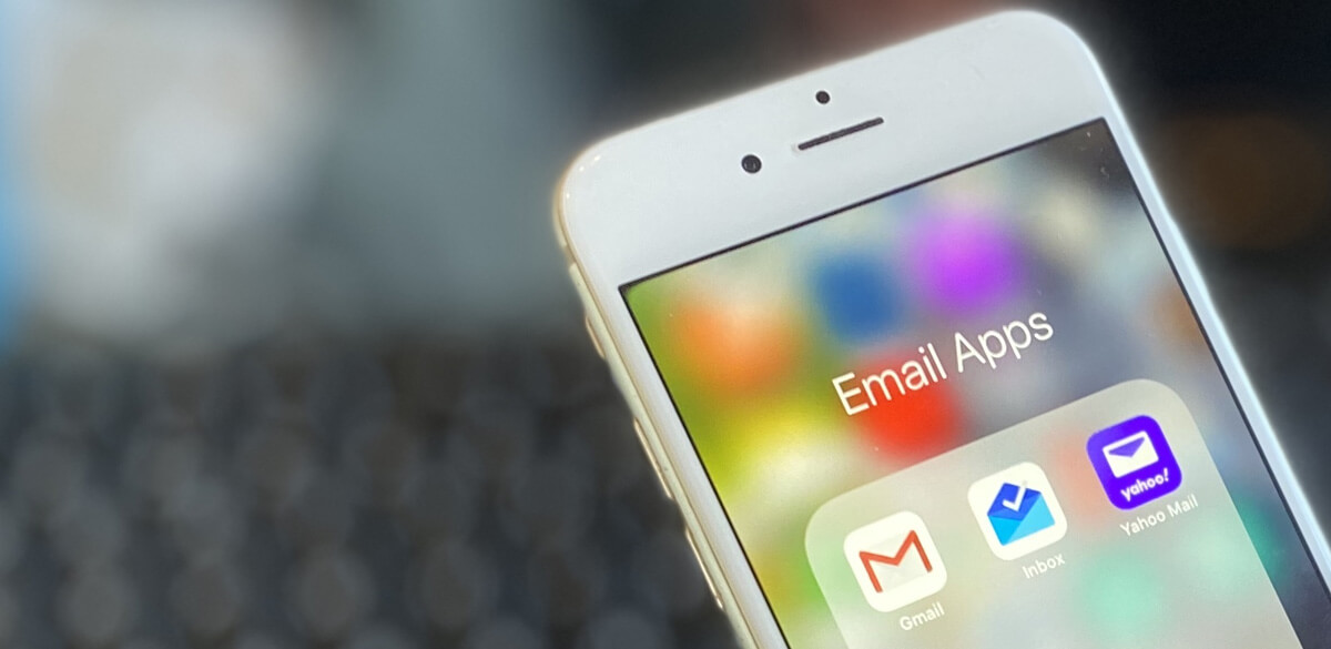 Email apps on mobile